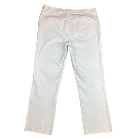 Lauren Ralph Lauren Womens 10 Straight Leg White Jeans - Picture 5 of 12